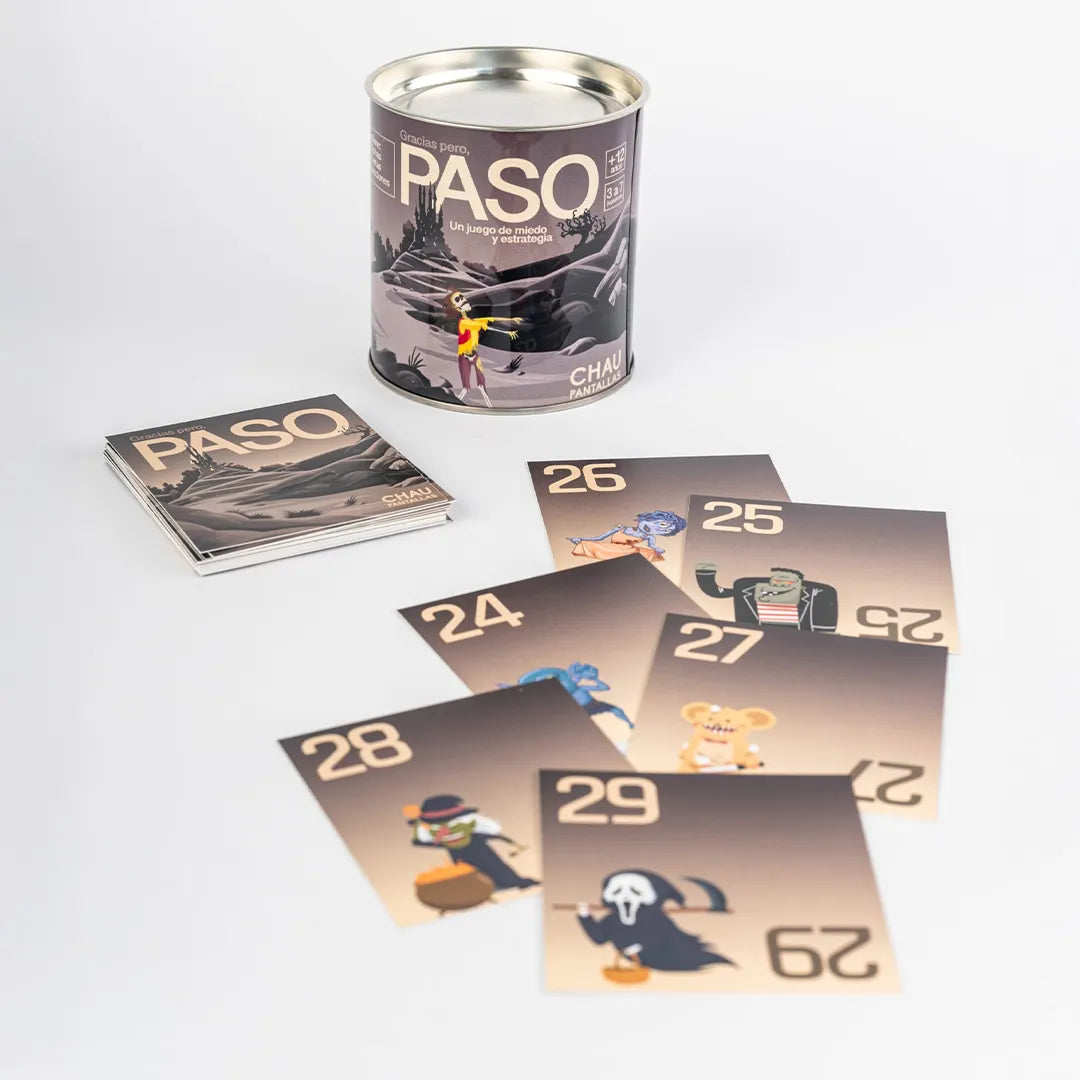 Juego de Mesa Gracias pero, PASO de Chau Pantallas