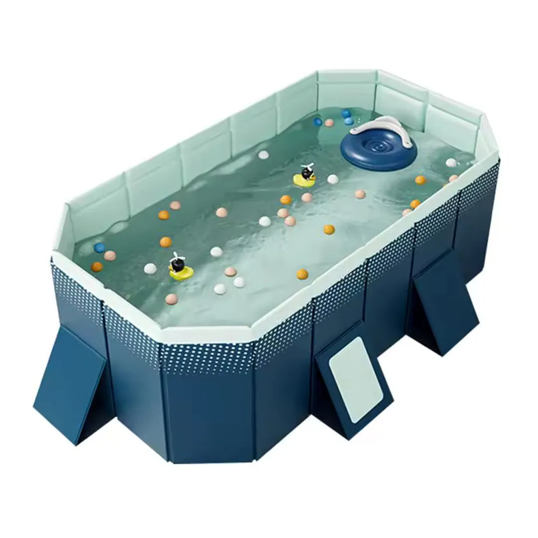 Piscina Familiar Rectangular Grande Plegable