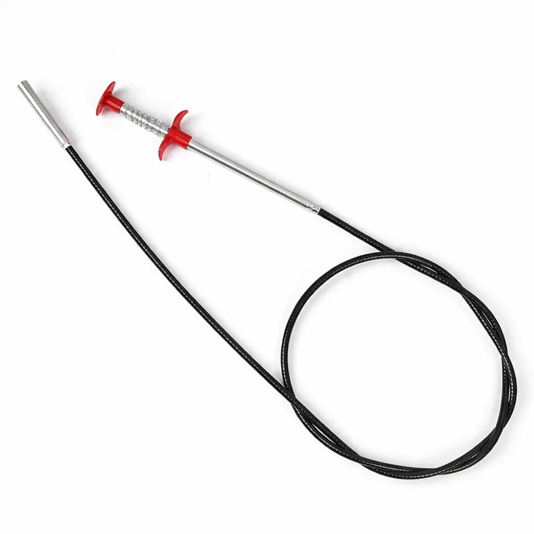 Limpiador Destapador de Tuberías Flexible 150cm con Pinza