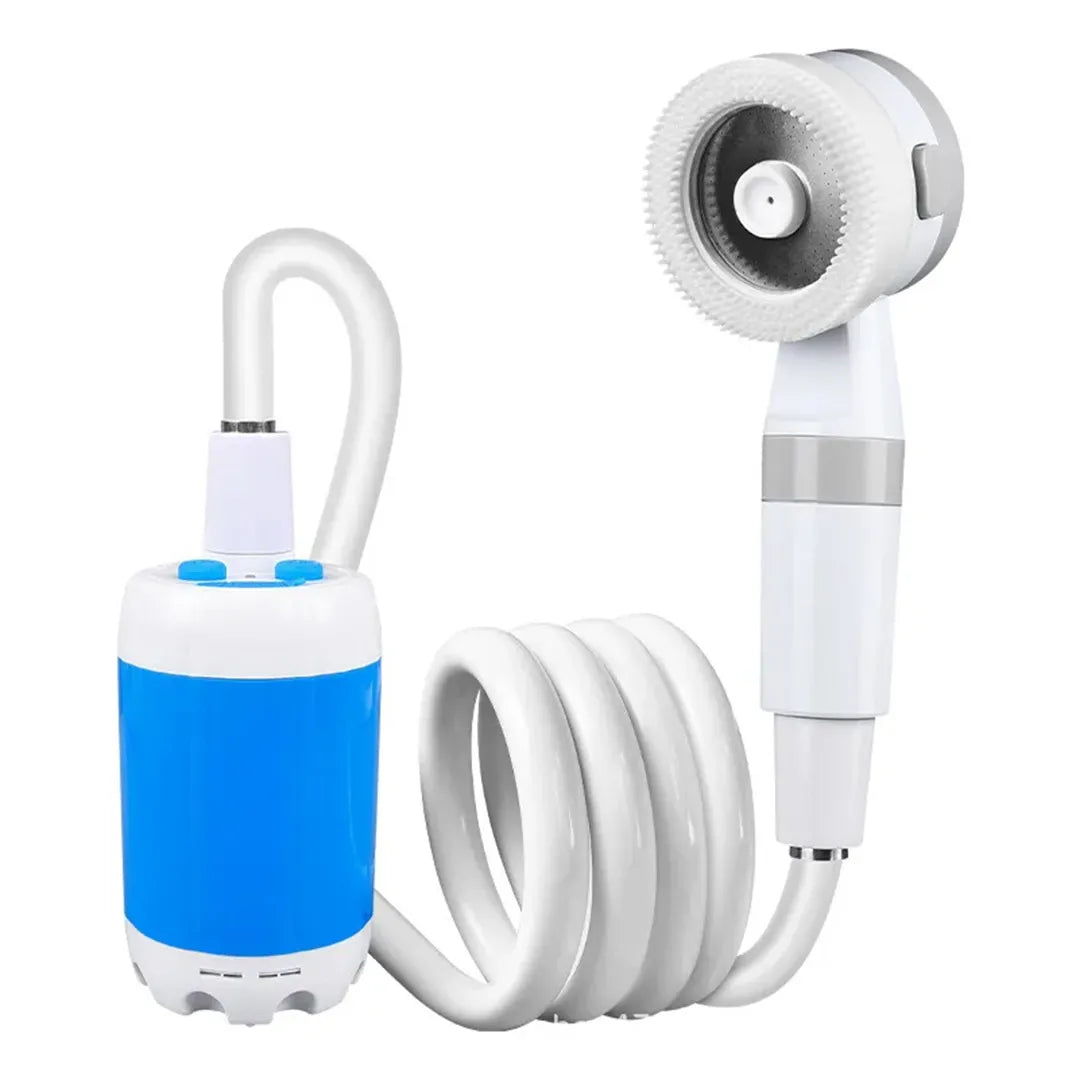 Ducha de Camping Portátil Recargable Con Manguera de 2 m