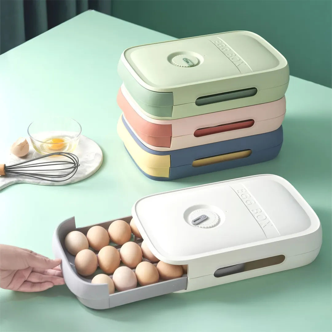 Huvera de Plástico Apilable para 15 Huevos