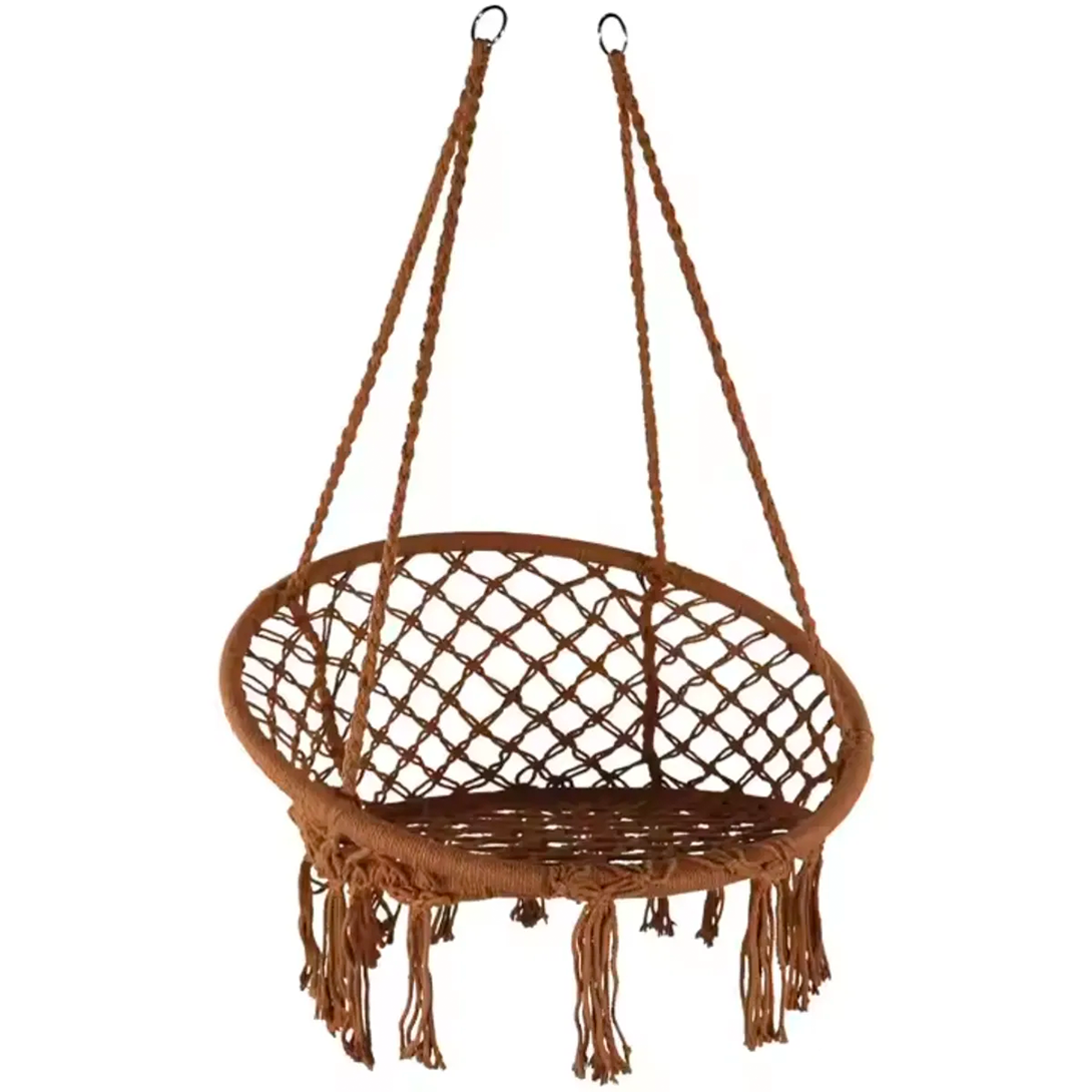 Silla Hamaca Colgante de Macramé