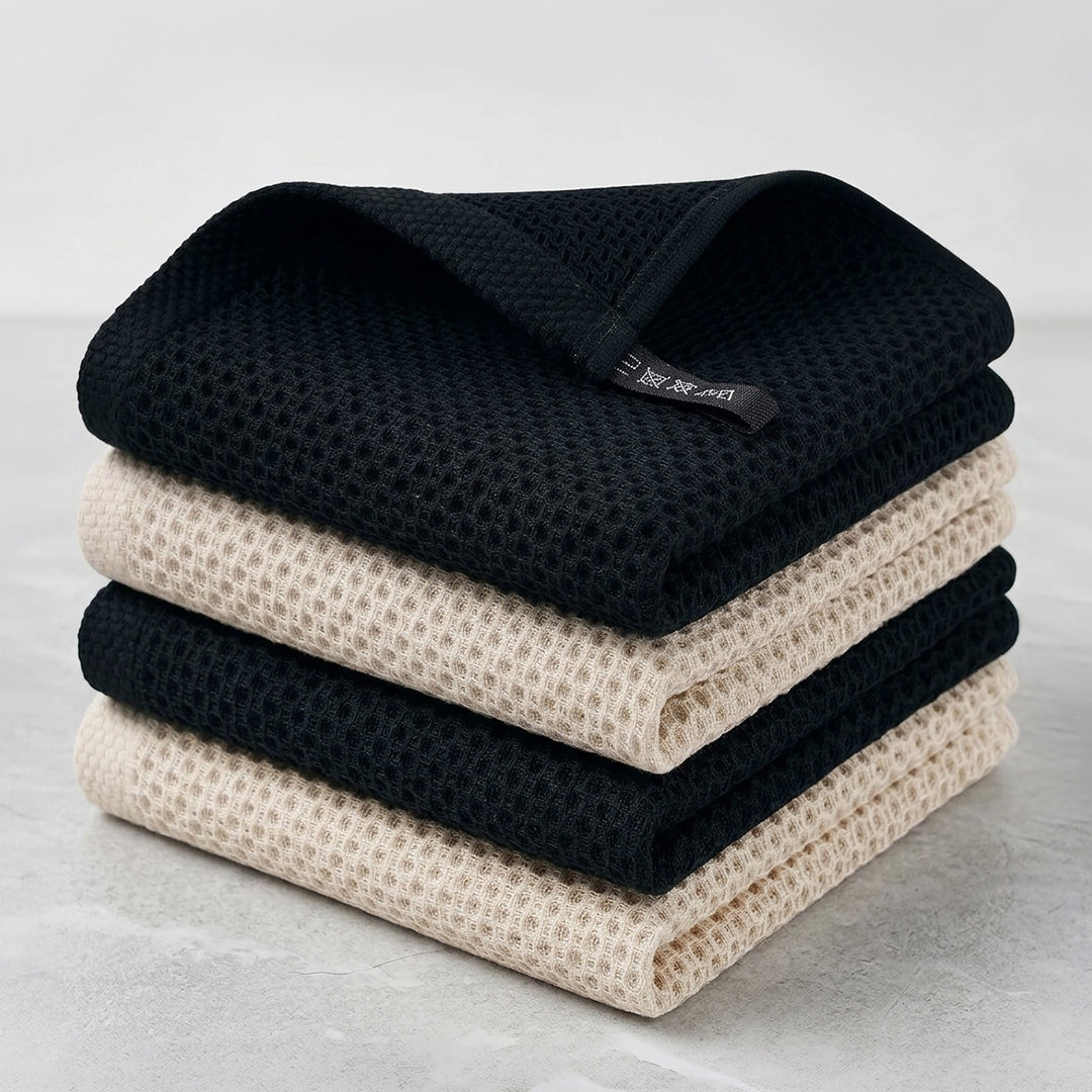 Paños de Cocina 100% Algodón Pack x4