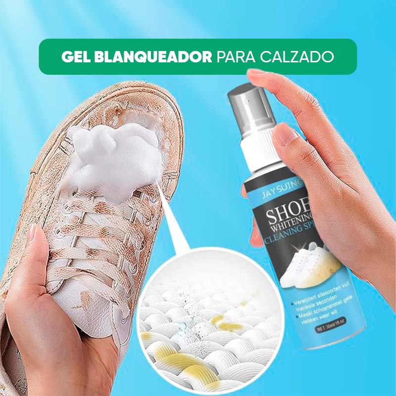 Gel Blanqueador para Calzado en Espuma