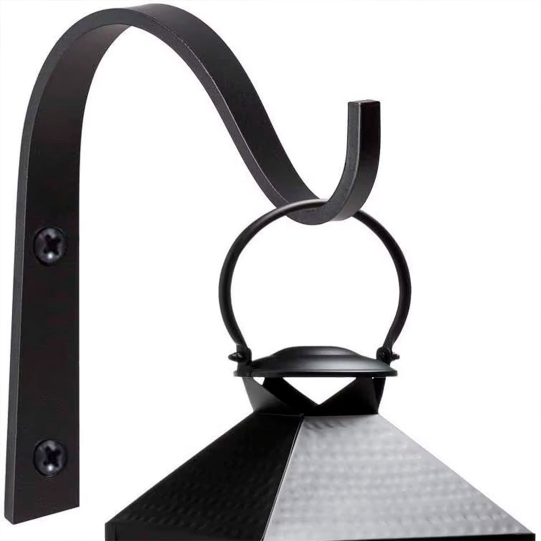 Paquete de 4 ganchos de pared de hierro para colgar