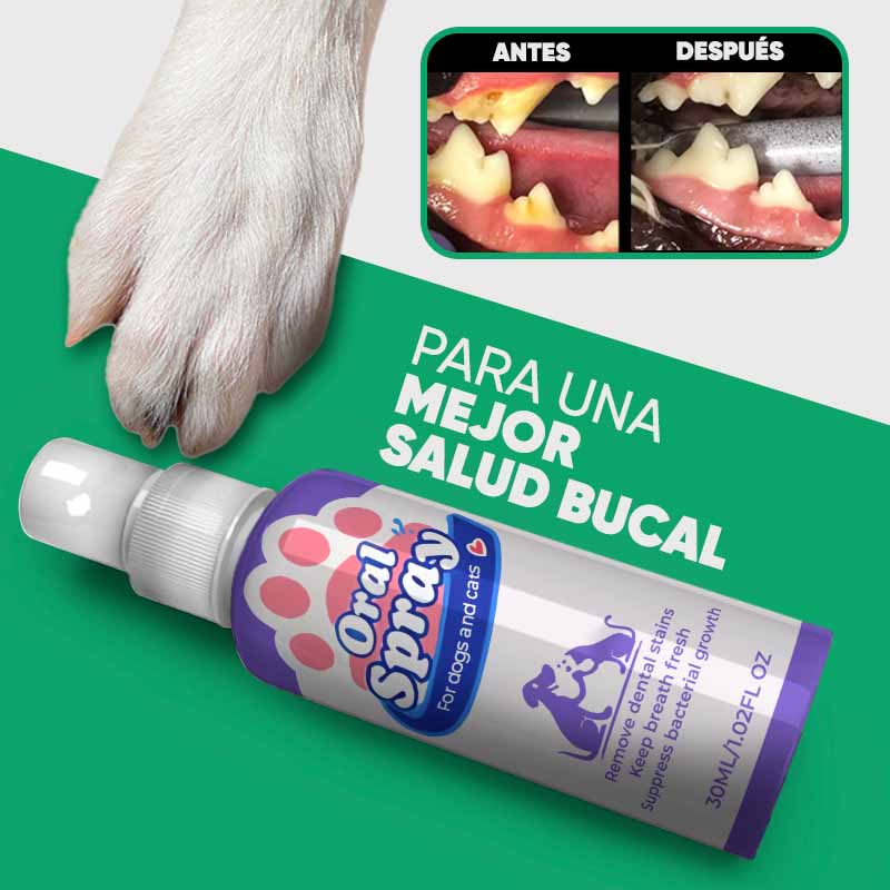 Pulverizador Bucal para Cuidado de Mascota