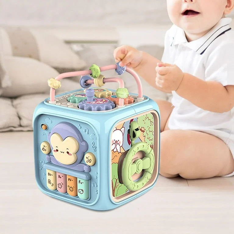 Cubo Interactivo de Actividades 7 en 1  para Niños