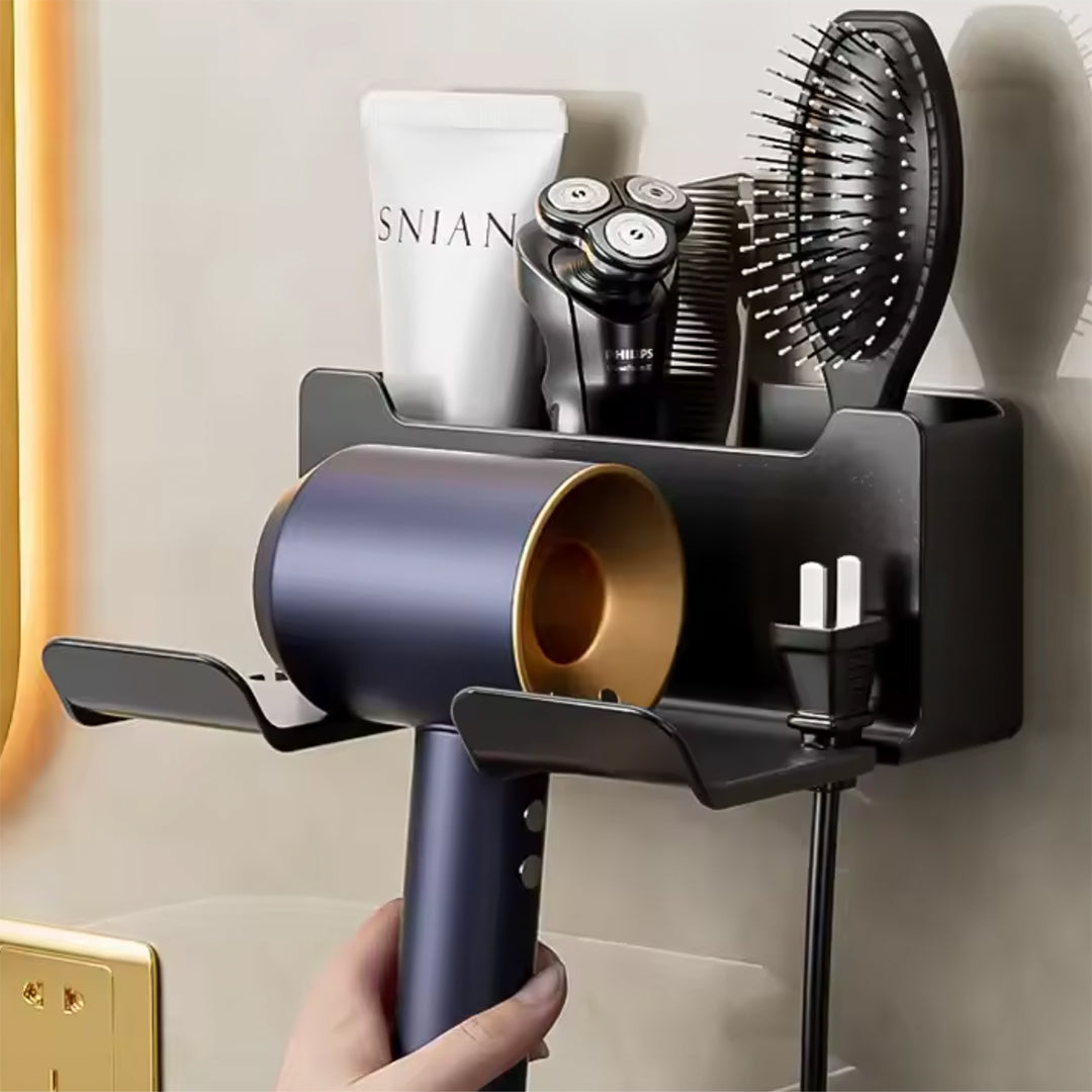 Soporte para Secador de Pelo y Accesorios