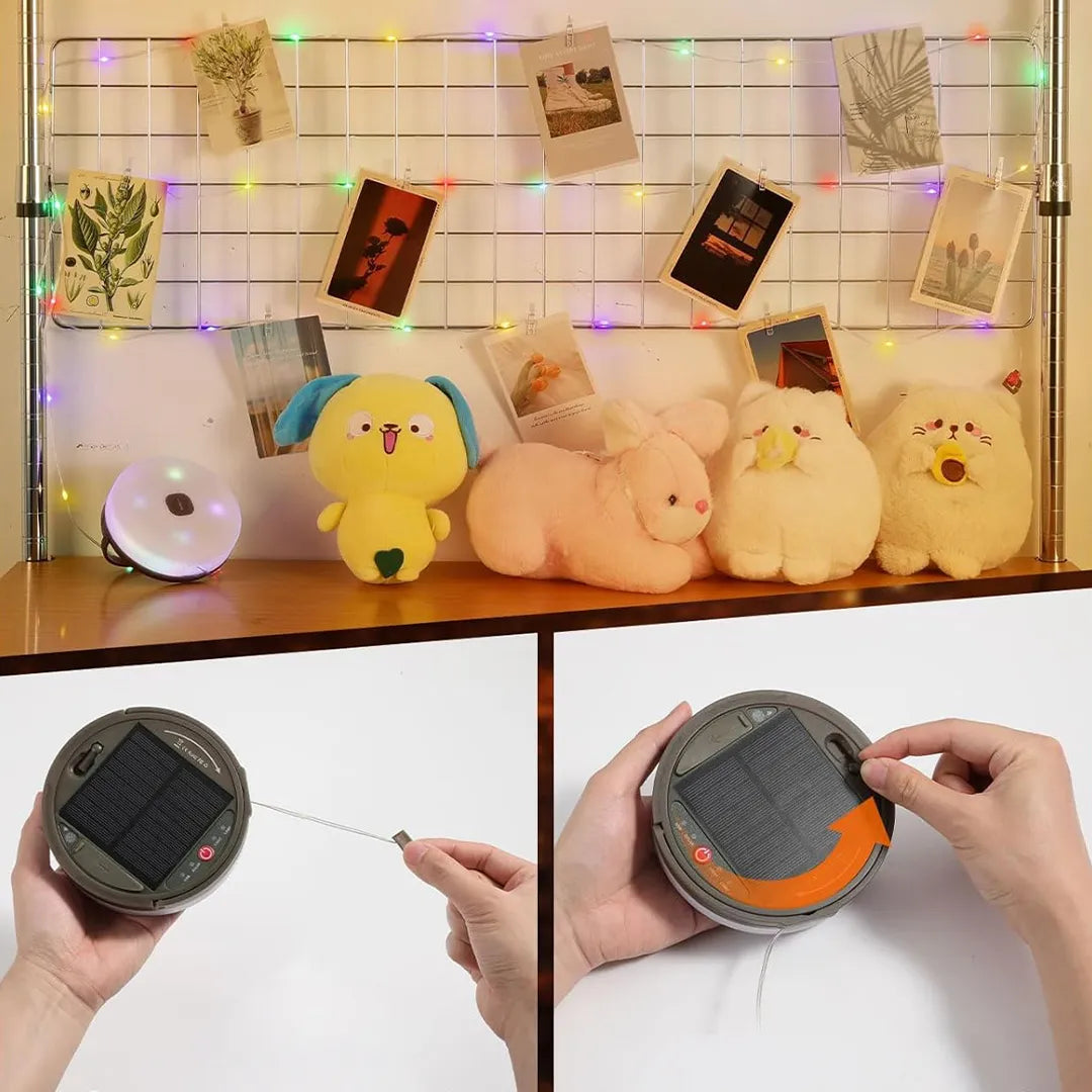 Guia de Luces Retráctil 10m color RGB