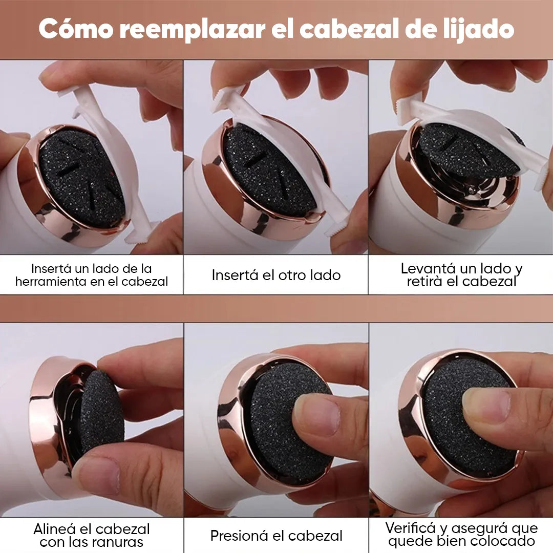 Removedor de Callos y Exfoliador de Pies Calidad Superior