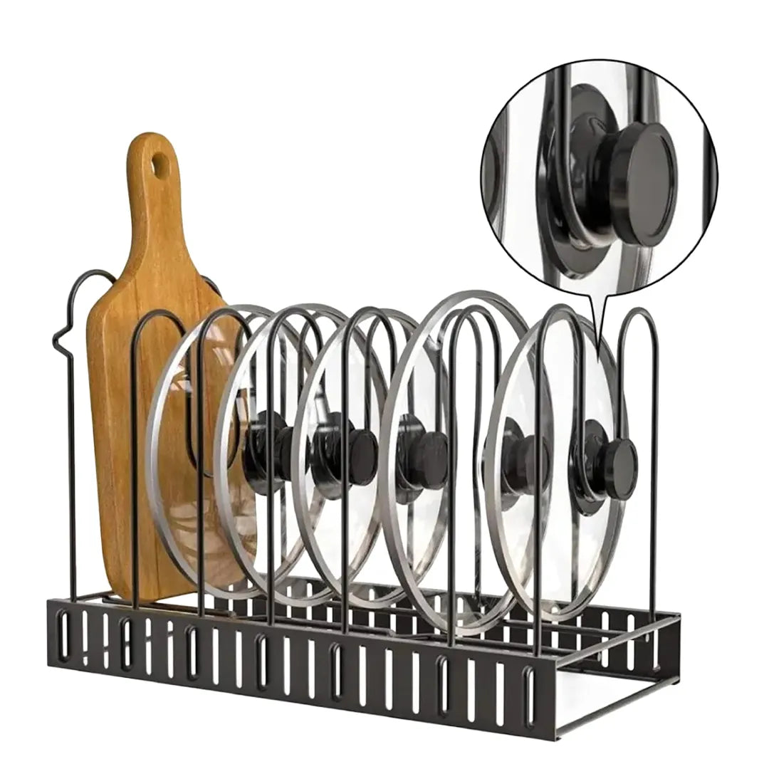 Soporte Para Ollas de Metal 2 en 1