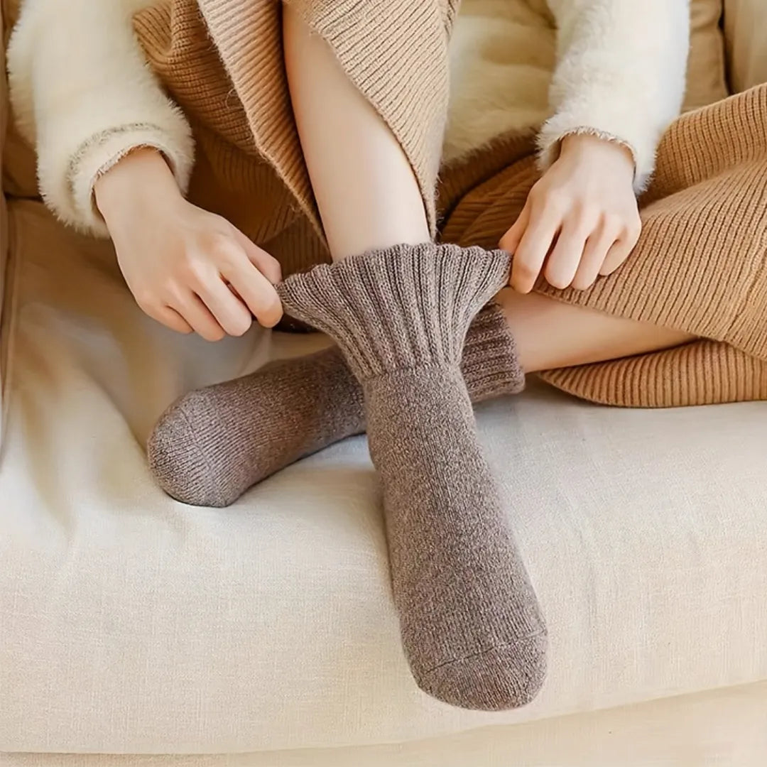 Pack de 5 Medias Gruesas para Invierno
