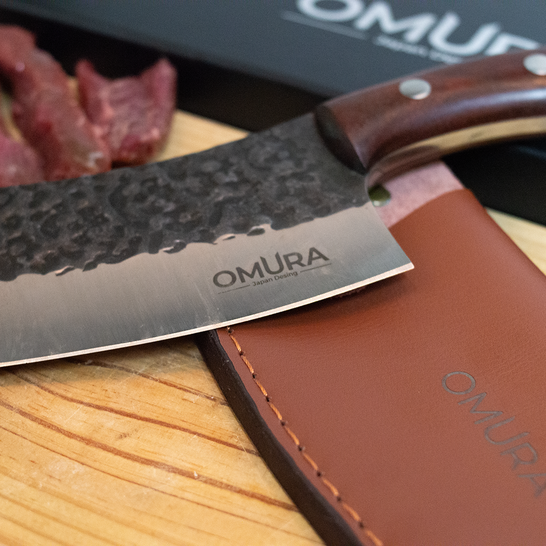 Cuchillo Omura Modelo Hikari con Funda