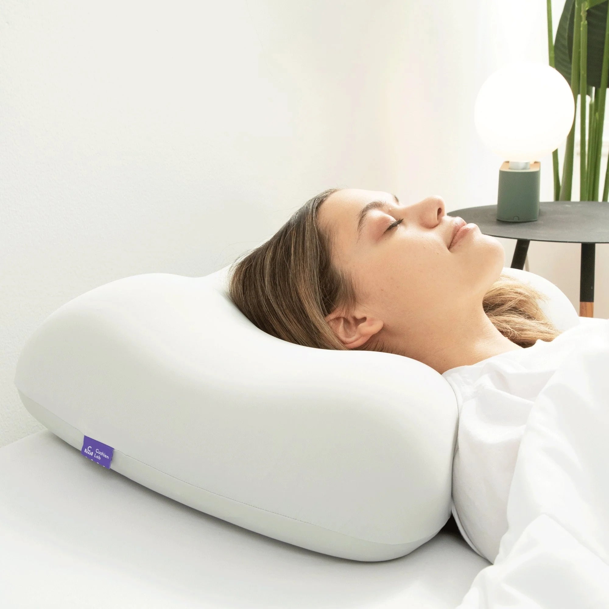 Almohada Cervical Ice Silk con Espuma Viscoelástica