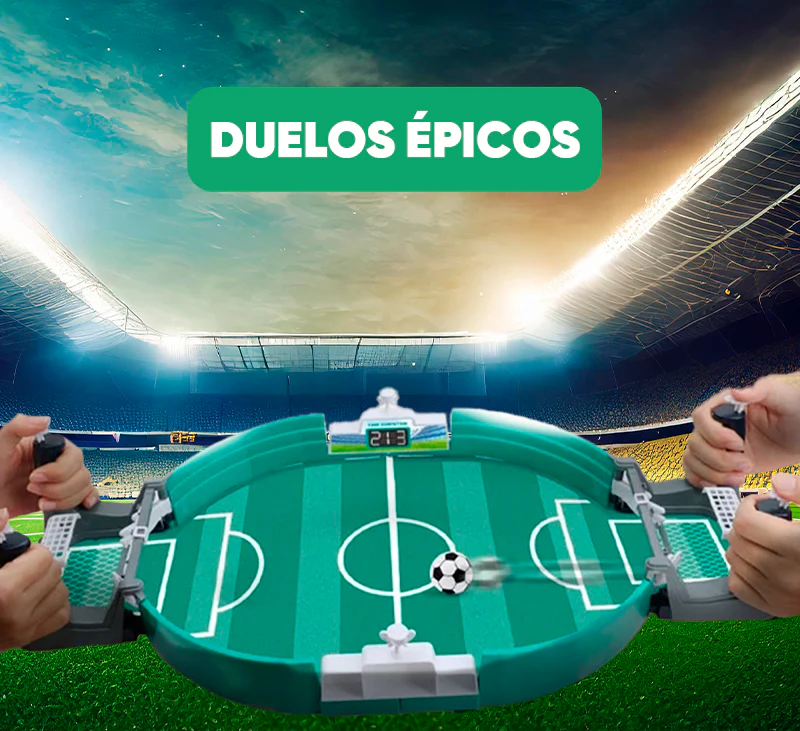 Juego Mini Futbolito De Mesa con 4 Pelotas