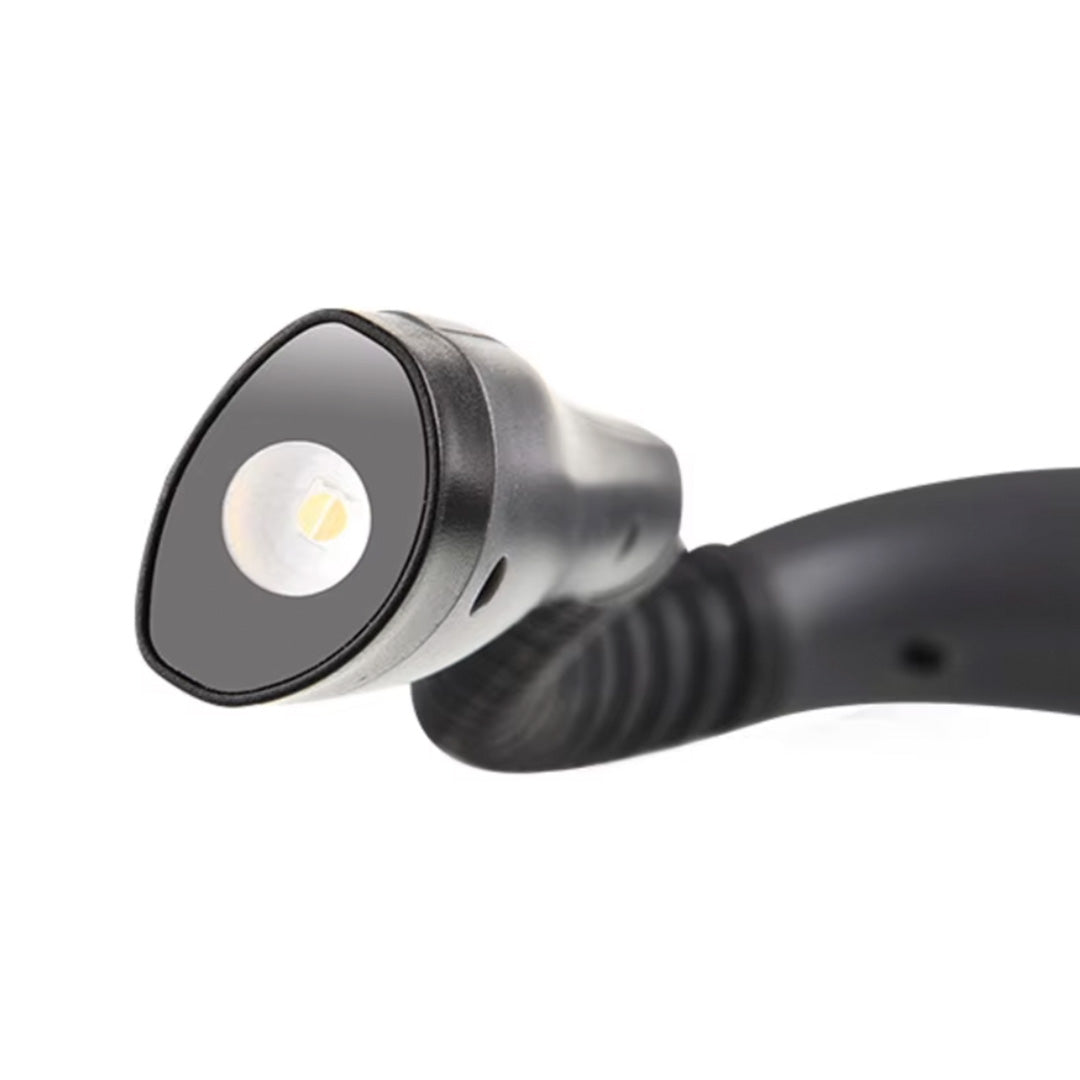 Lámpara de lectura de cuello LED recargable Flexible