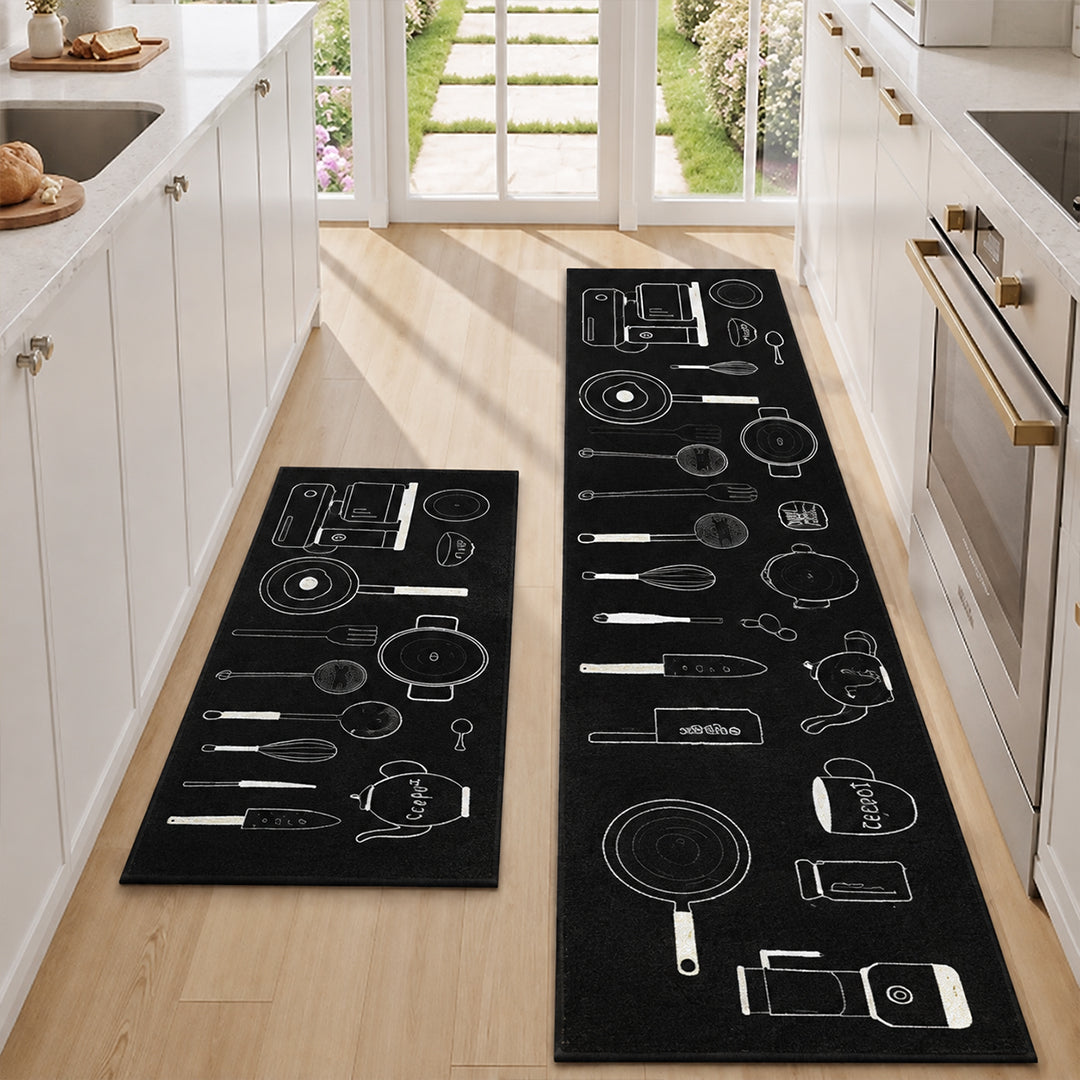 Set De Alfombras Para Cocina 2 Piezas Kitchen