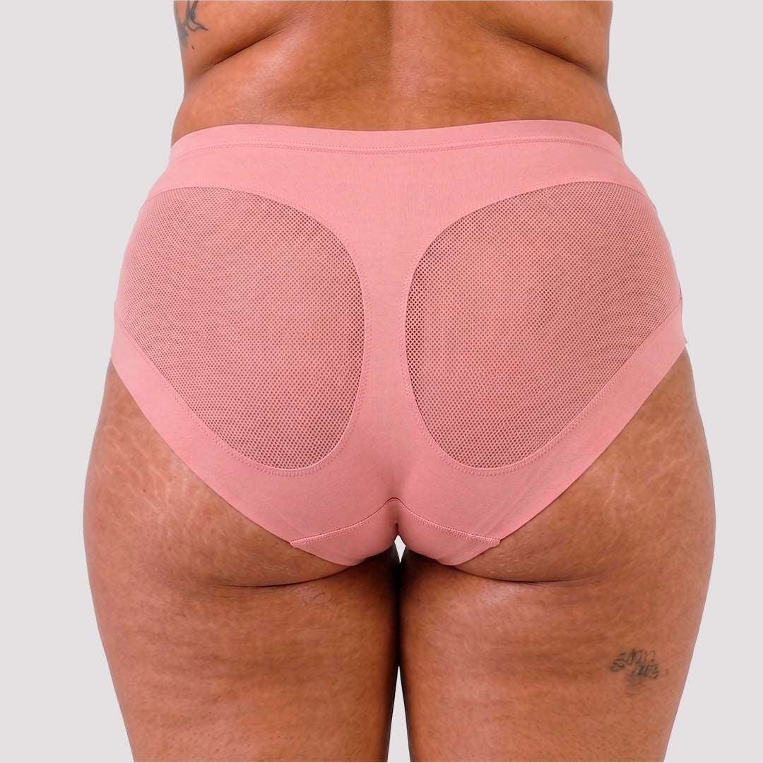 Bombacha Moldeadora de Cintura Alta Efecto Natural Pack x 4