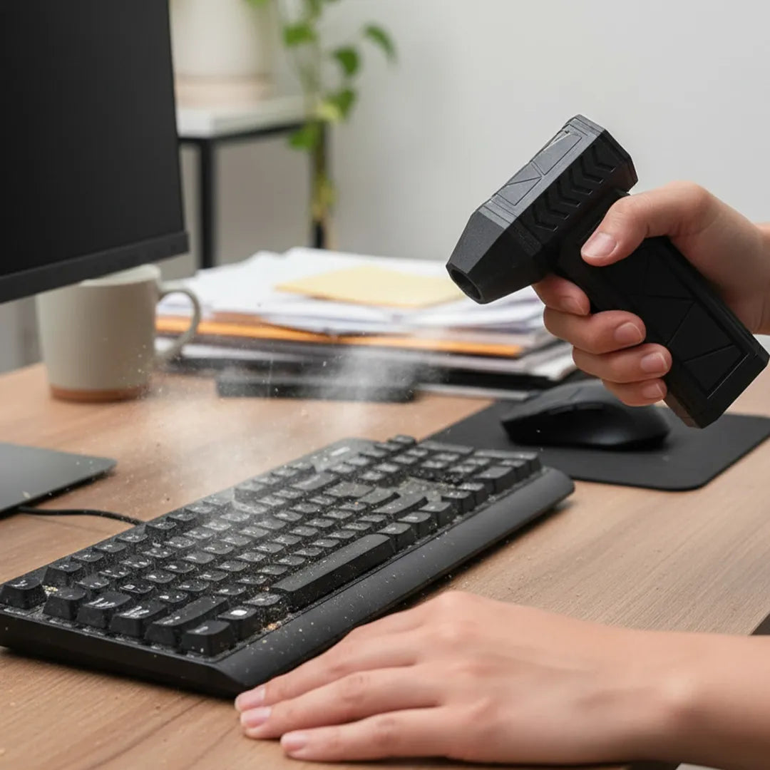 Soplador Mini Jet Super Potente con Linterna