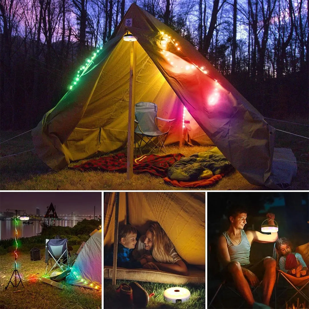 Guia de Luces Retráctil 10m color RGB