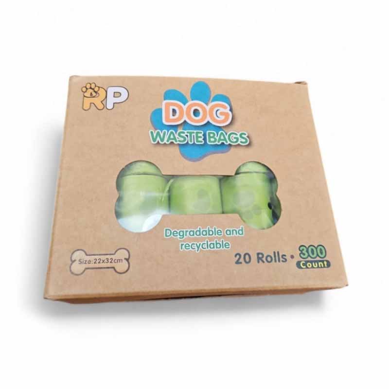 300 Bolsas Biodegradable para Excremento