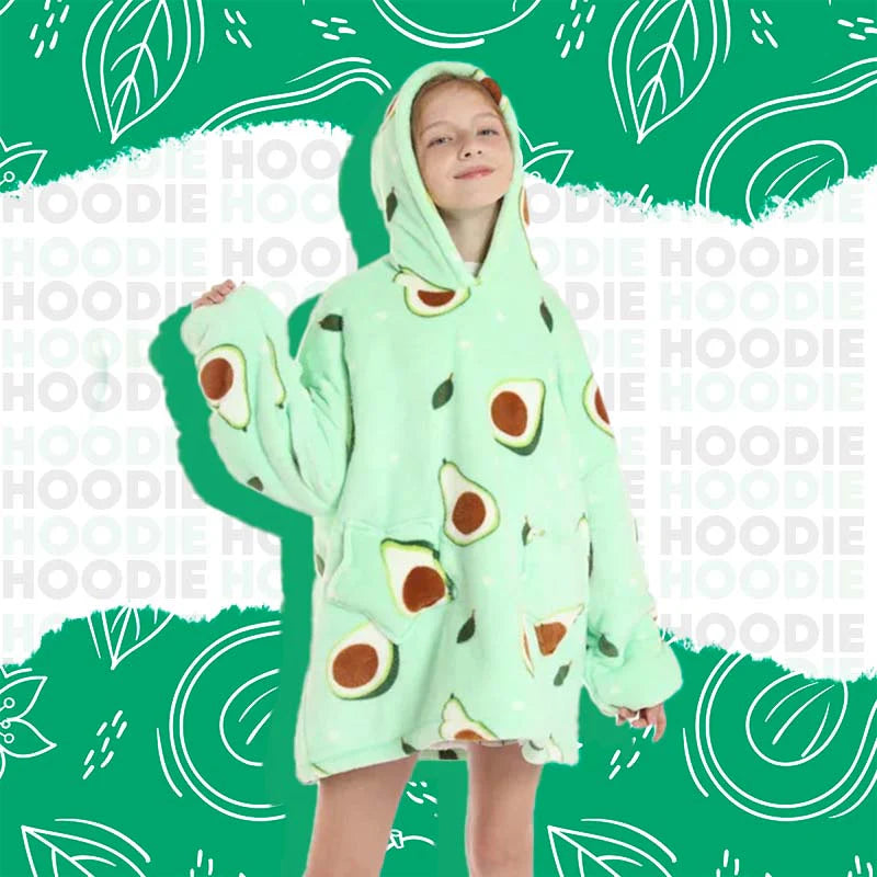 Hoodie Aguacate Polar con Capucha Marca Wilma