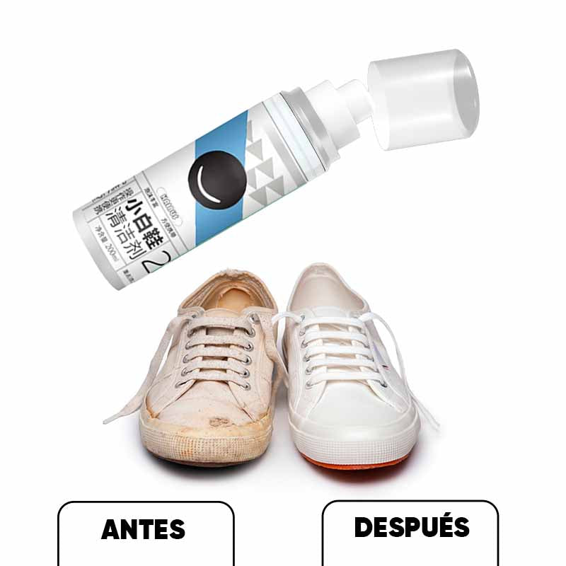 Blanqueador de Zapatos en Espuma 200ml