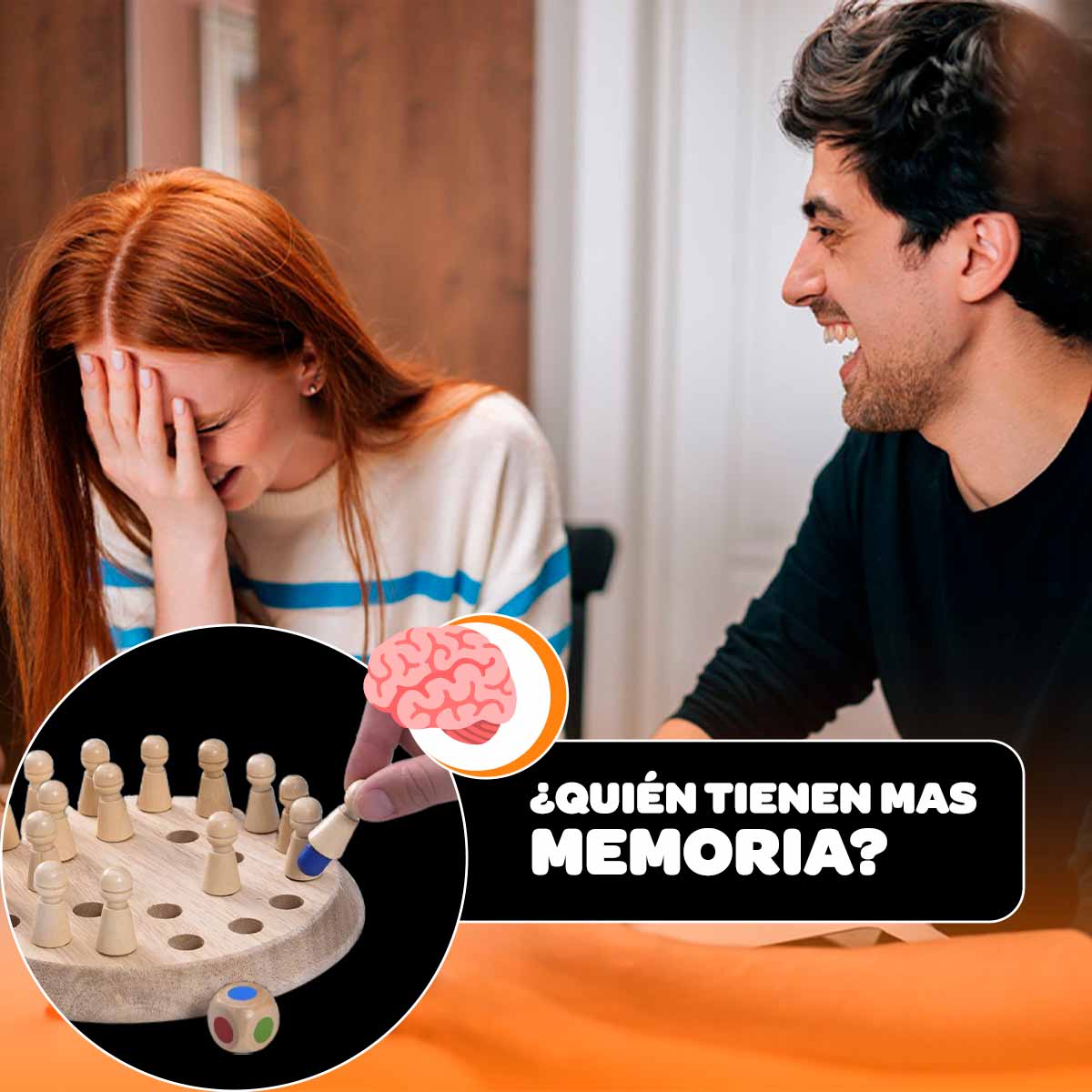 Juego Didáctico en Madera Memoria