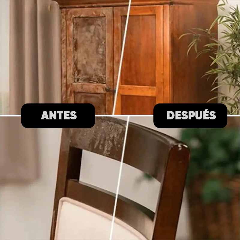 Lustrador de Muebles y Madera de Cera de Abejas WooWax