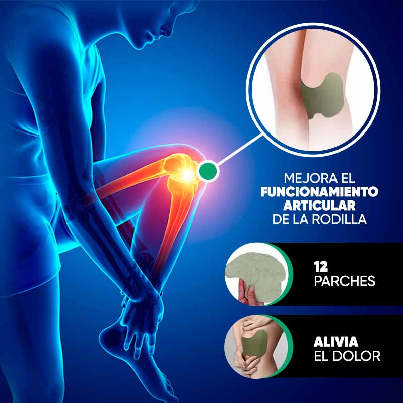 Pack de 15 Parches para Rodilla Aliviate