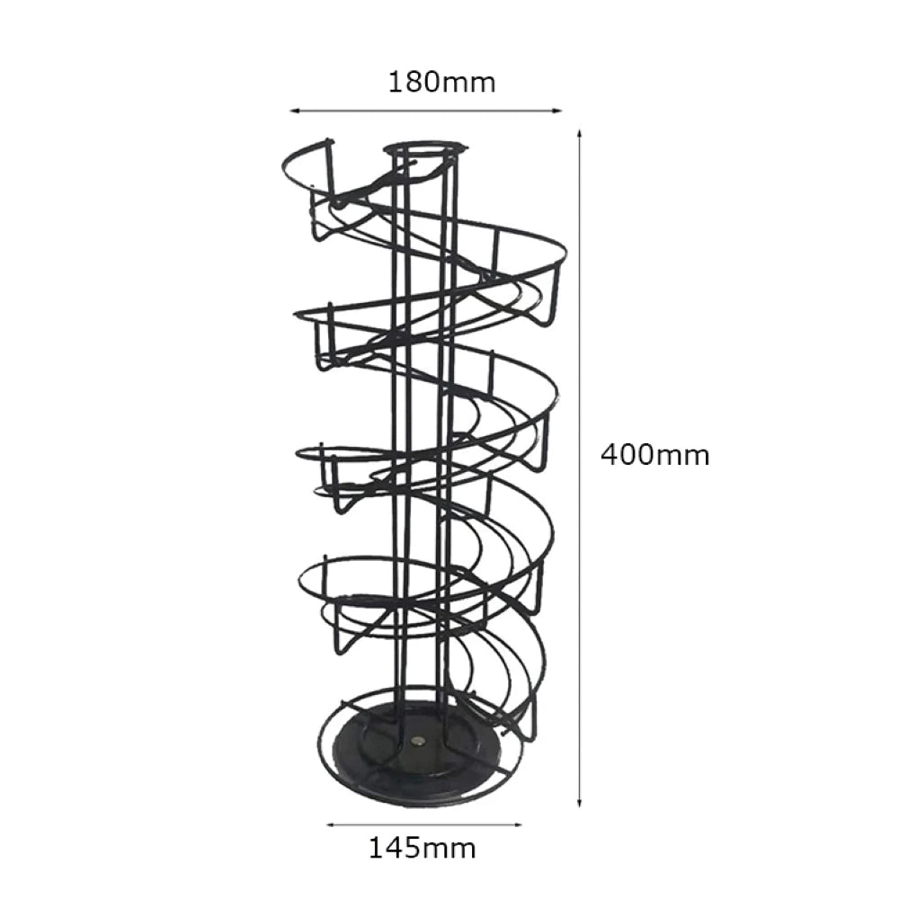 Soporte Organizador para 40 Capsulas Espiral