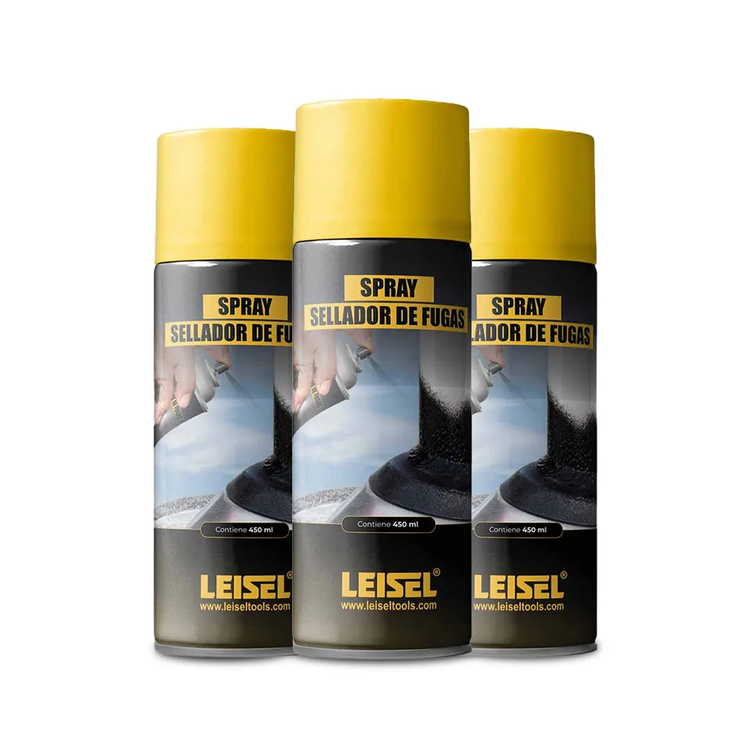 Oferta 3 Spray Selladores de Fugas Leisel 450ml