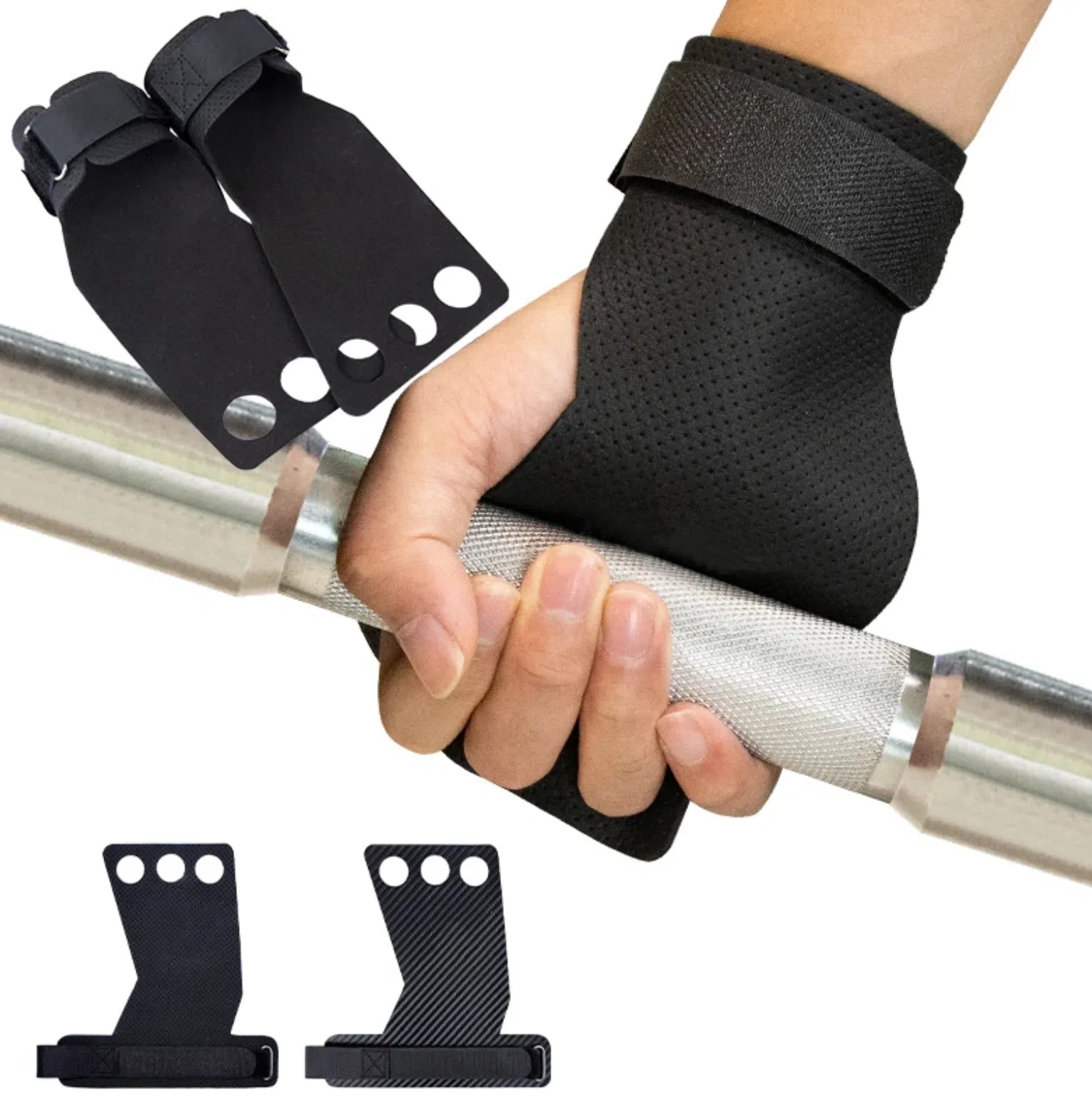 Calleras Crossfit / Empuñaduras de mano para gimnasia, guante de