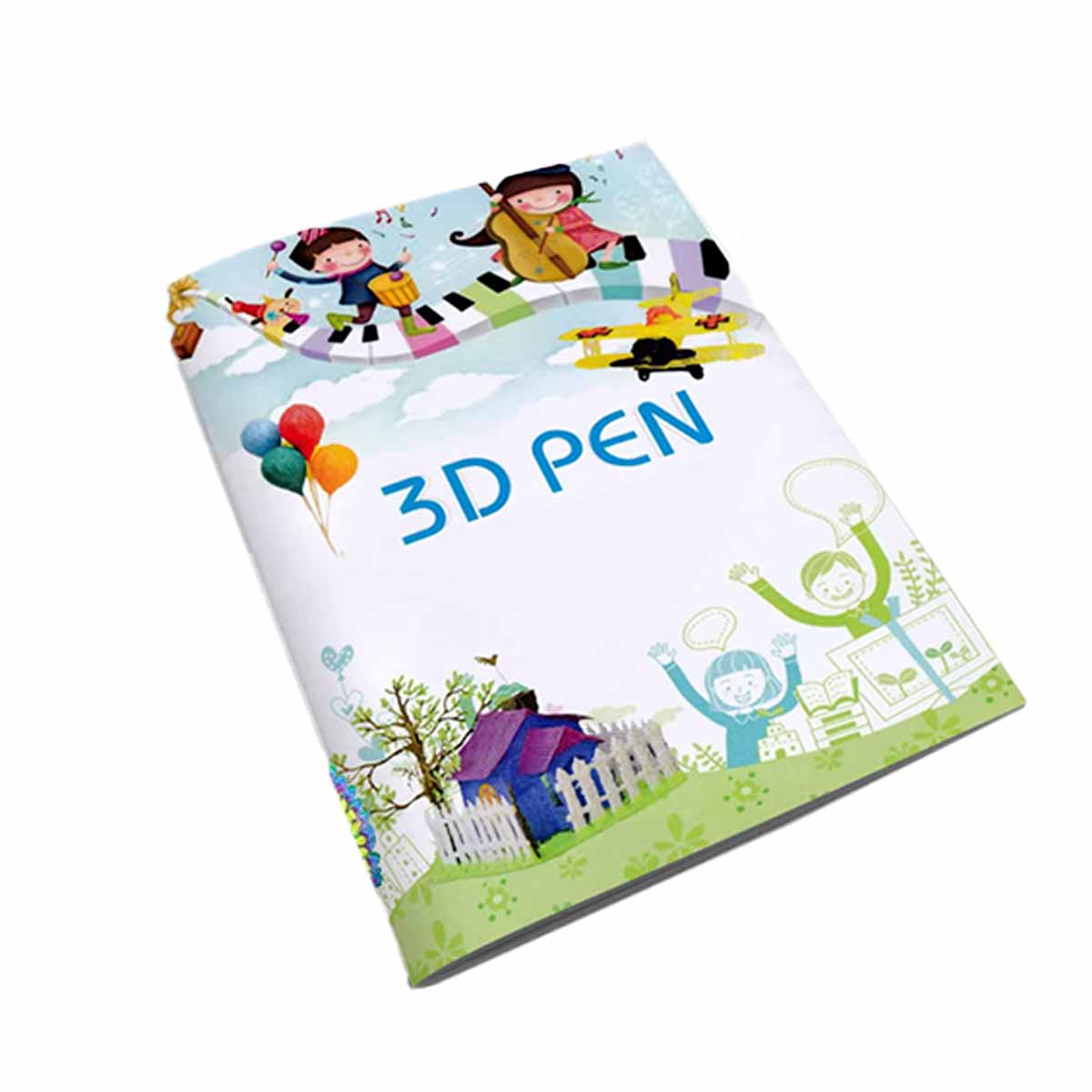 Libro de Dibujo para Lapiz 3D con 40 Patrones