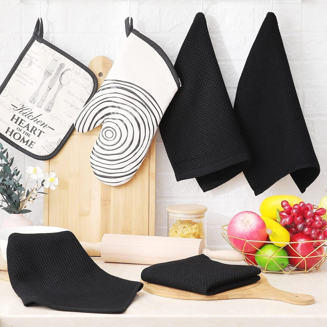 Paños de Cocina 100% Algodón Pack x4