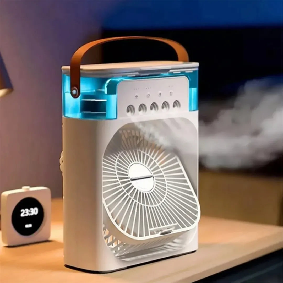 Mini Ventilador 2 en 1 con Contenedor de Agua Usb