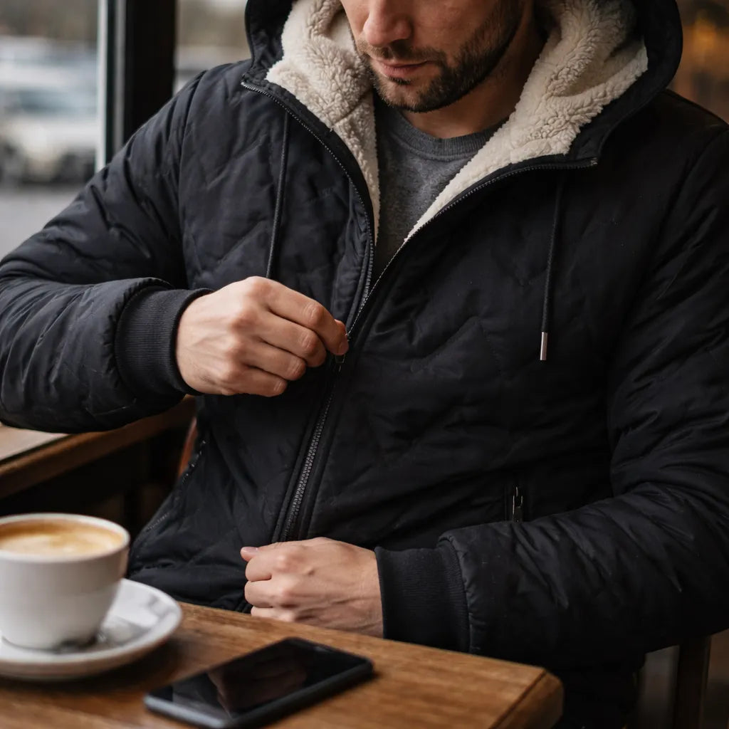 Campera Winter Zipp Con Forro super Calido