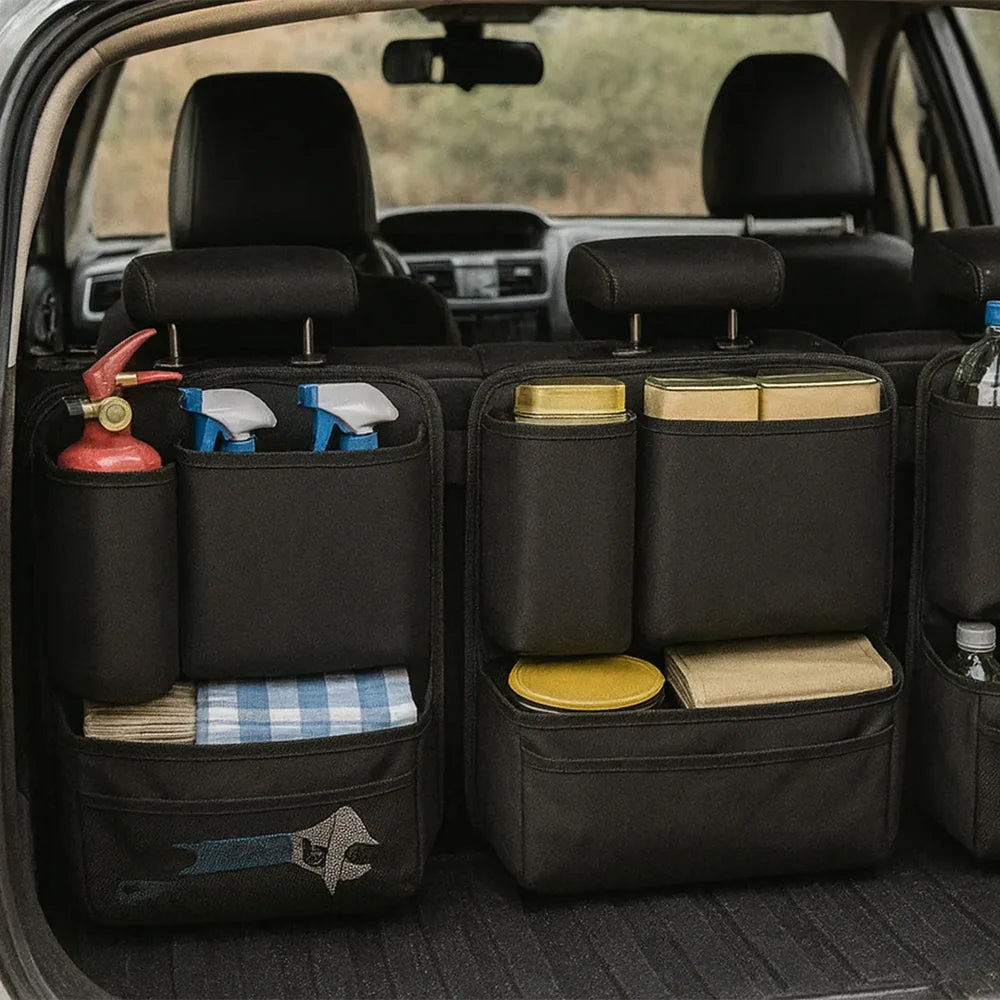 Organizador Sea Metal para Maletero con Velcro