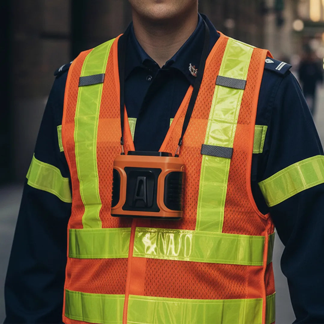 Ventilador de Cintura Portátil USB Recargable