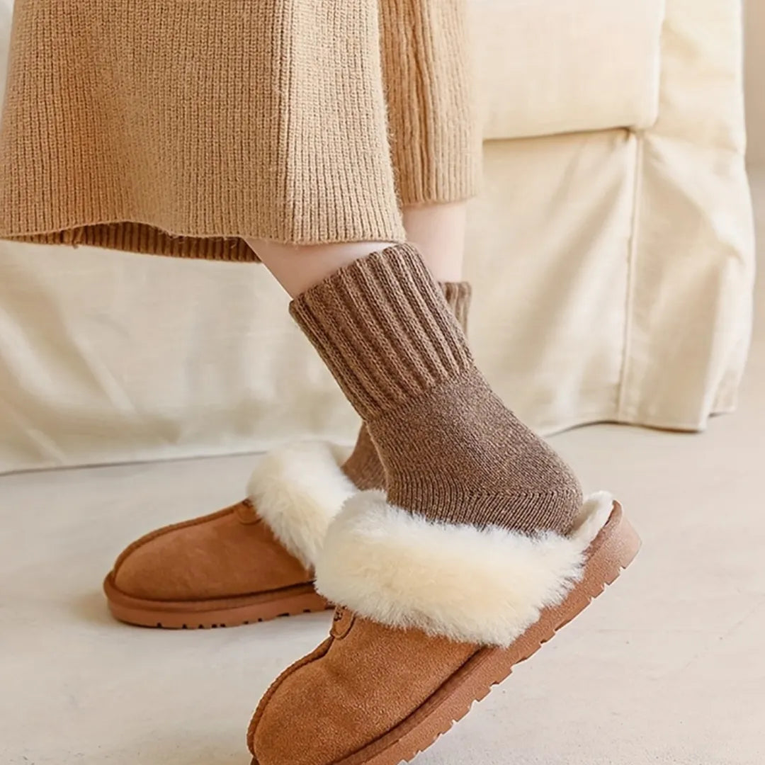 Pack de 5 Medias Gruesas para Invierno