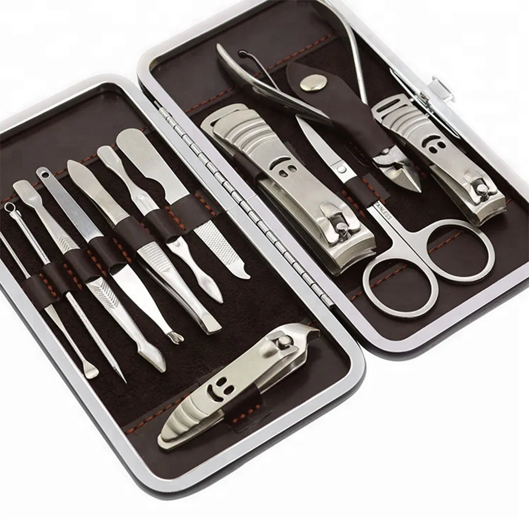 Juego de Manicura y Pedicura en Acero Inoxidable