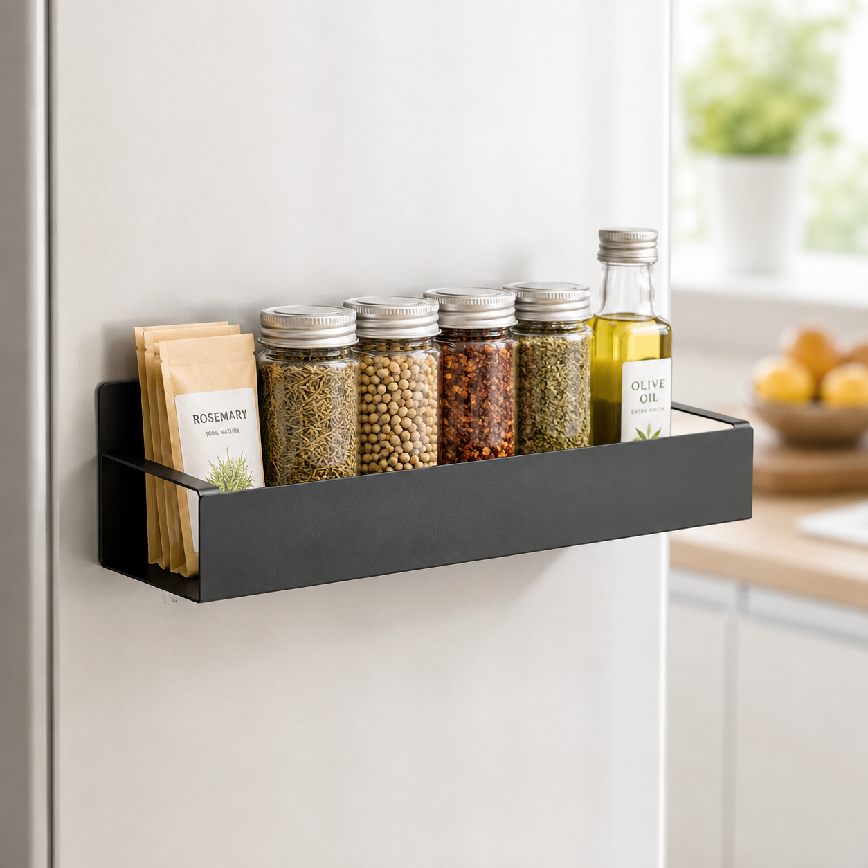 Estantes Magnéticos para Heladera Pack x4 Organizadores