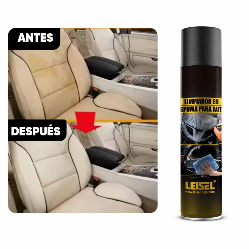 Limpiador en Espuma para Auto Leisel 500ml