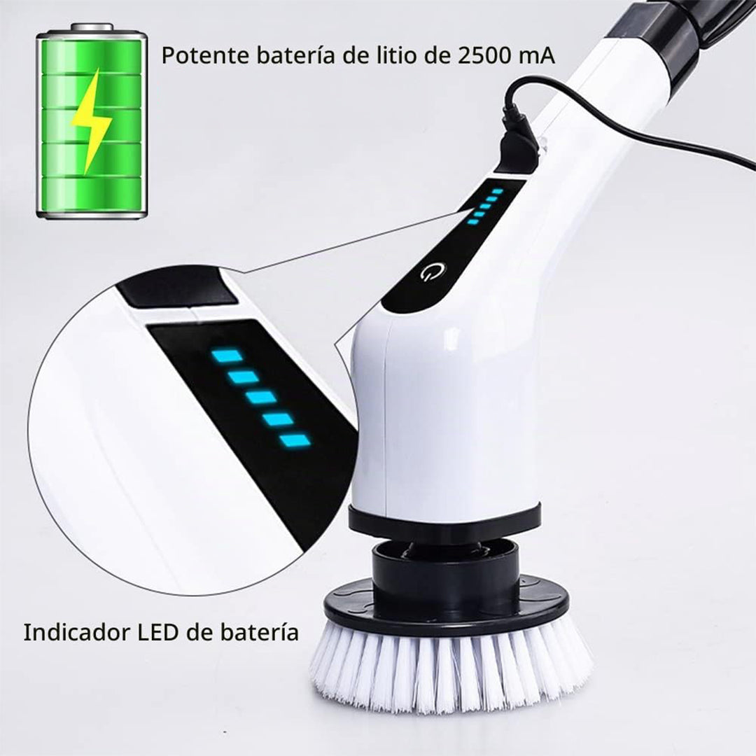 Cepillo de Limpieza Turbo con 7 Cabezales
