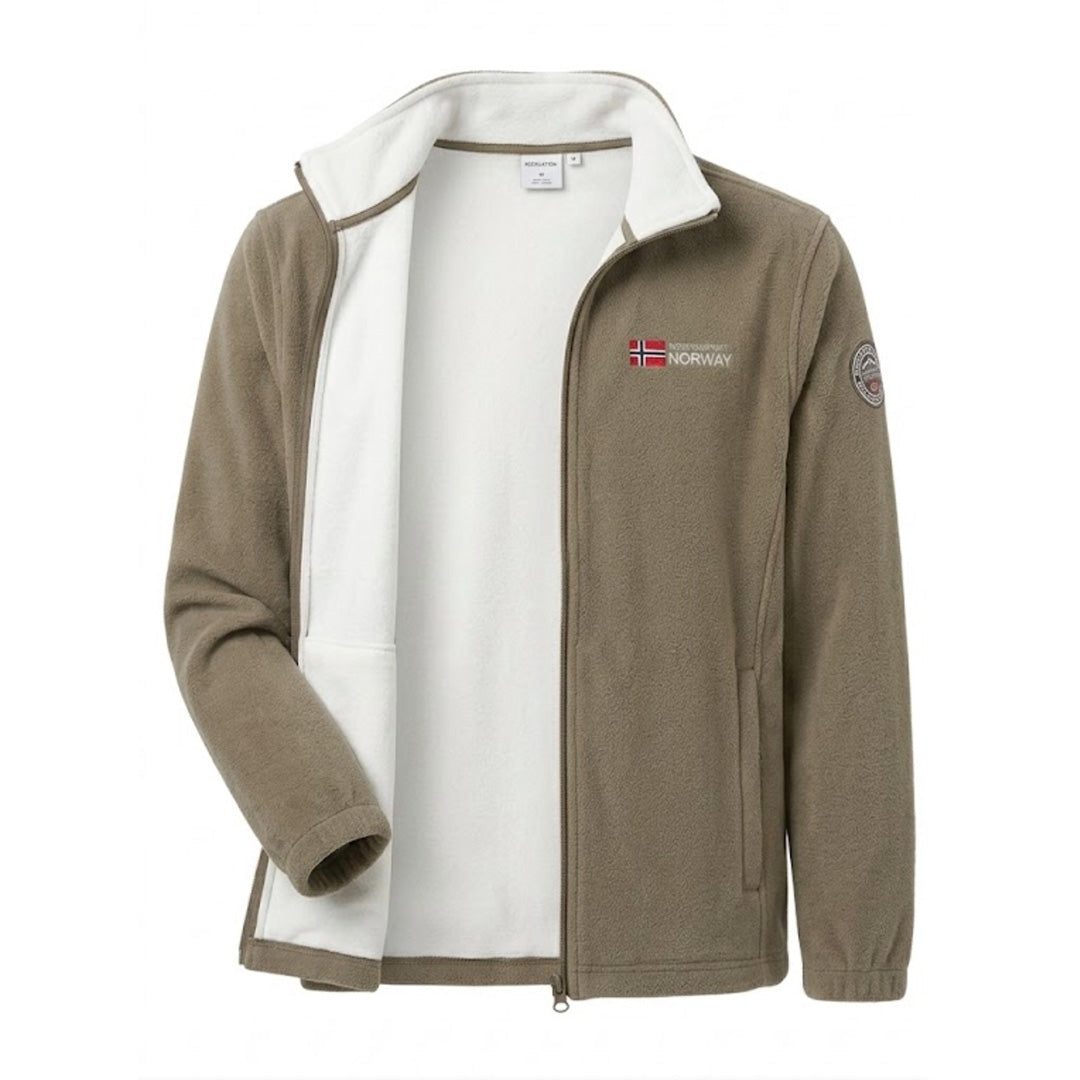 Campera Polar flec de Invierno para Hombre