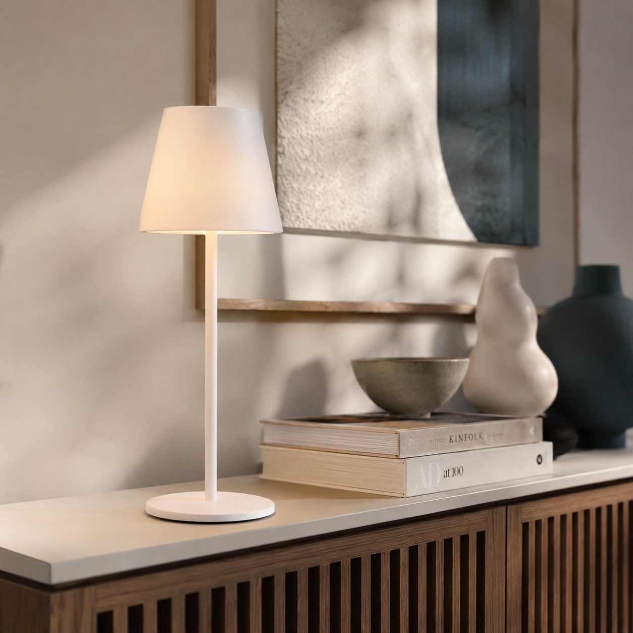 Lampara Decorativa Loom para Mesa a Bateria