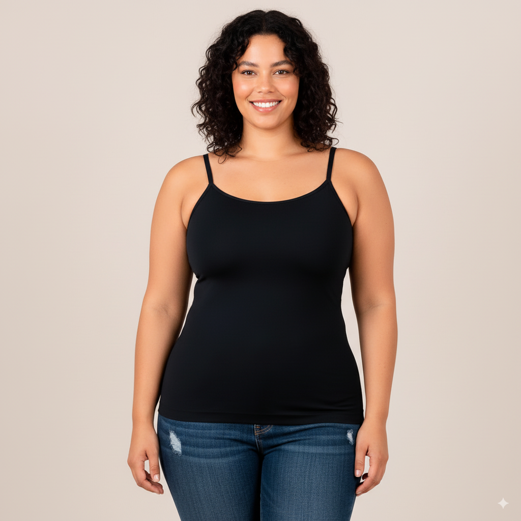 Vitae Camiseta Moldeadora de Cuello Redondao Elevé