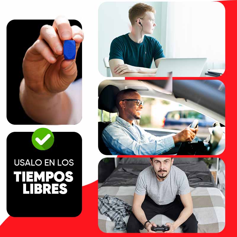 Ejercitador de Mandíbula con 3 Niveles de Resisitencia