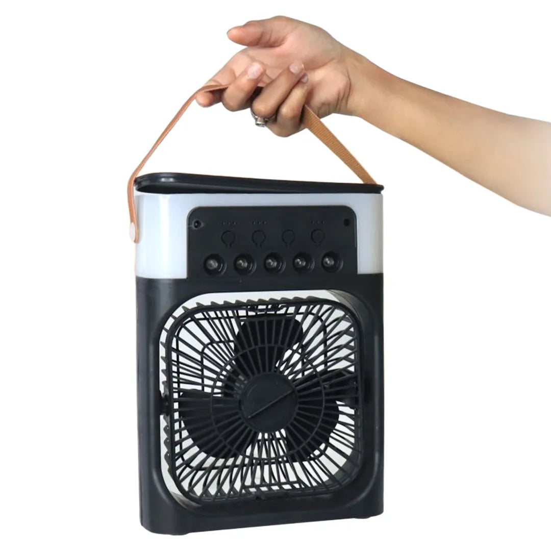 Mini Ventilador 2 en 1 con Contenedor de Agua Usb