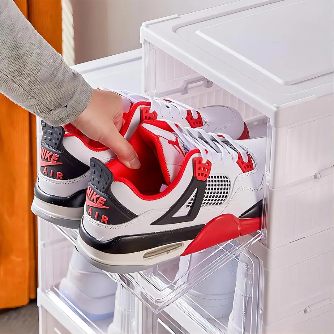 Organizador Zapatera Plegable con 3  Estantes Plegable